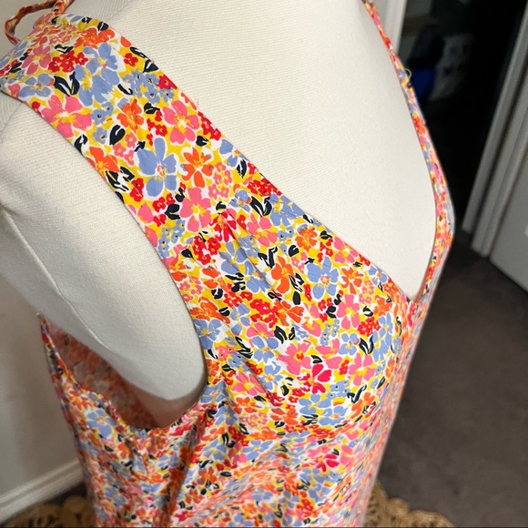 GAP Floral Sleeveless Shift Dress Sz XS - Picture 8 of 11